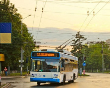 Троллейбус №15 в Мариуполе разделили на два маршрута