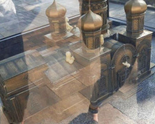 В Мариуполь вернули "исчезнувший" макет храма Марии (ФОТОФАКТ)