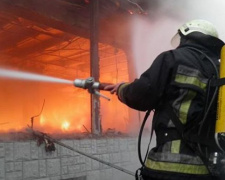 В Мариуполе во время пожаров спасли троих человек