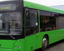 Муниципальный транспорт Мариуполя пополнился новыми 15 автобусами с кондиционерами