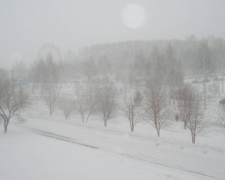 На Донецкую область надвигается снежный буран