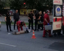 В Мариуполе легковушка сбила пешехода-нарушителя