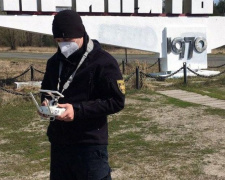 Спасатели Донетчины провели аэроразведку над горящей Чернобыльской зоной (ФОТО)
