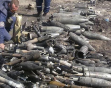 Под Мариуполем завершена спецоперация по ликвидации последствий взрывов на складе боеприпасов (ФОТО)