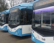 В Мариуполе появится еще 12 троллейбусов на автономном ходу