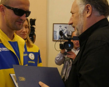 Паралимпийцы Донецкой области получили грамоты и денежные сертификаты (ФОТО)
