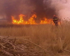 На Донетчине объявили пожарную опасность 4 класса