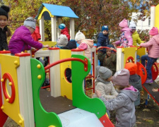 В детском саду установили игровую площадку от Группы Метинвест (ФОТО)