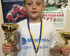 Юный борец Мариуполя проведет один день с чемпионом мира Жаном Беленюком (ФОТО)