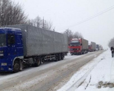 В Мариуполе из-за непогоды ограничили движение транспорта