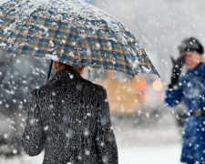 Готовь зонт: Мариуполь накроет мокрый снег с дождем