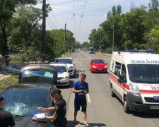 На Левобережье Мариуполя иномарка сбила пешехода (ФОТО)