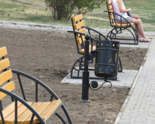  На аллеях Греческой площади Мариуполя завершили благоустройство зоны отдыха (ФОТО+ВИДЕО) 