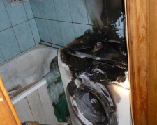 В мариупольской многоэтажке пожар бушевал в ванной комнате одной из квартир