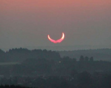 Украинцы смогут увидеть кольцевое солнечное затмение