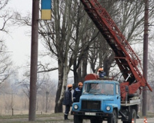 Улица Набережная в Мариуполе стала светлее