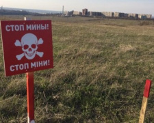 В Донецкой области установят 1800 баннеров о минной опасности