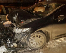 В Мариуполе пьяный водитель протаранил сразу четыре автомобиля (ФОТО)