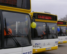В Мариуполе вышли на линию 15 новых автобусов (ФОТО+ВИДЕО)