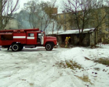 В Приморском районе сгорел сарай бездомного (ФОТОФАКТ)