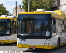 Мариупольскому ТТУ передали 64 новых автобуса
