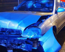 При столкновении двух авто в Мариуполе пострадал пассажир