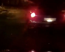 Погоня в Мариуполе. Пьяный водитель взял на таран авто полицейских (ВИДЕО)
