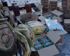 В районе проведения ООС на Донетчине изъяли алкогольный фальсификат на сумму 700 тысяч гривен