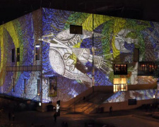 Мариупольские мозаики «ожили» на стене музея в Вене (ВИДЕО)