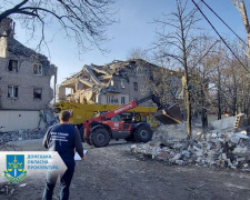 У Селидовому завершили розбір завалів будинку: серед загиблих - подружжя ВПО з Гірника