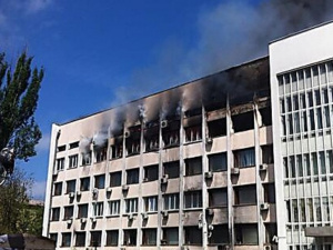 В Мариуполе начнётся «реанимация» сгоревшего здания горсовета