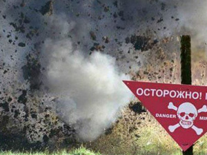 Беспилотник ОБСЕ обнаружил минное поле на Донбассе
