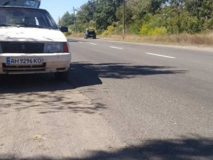 На трассе под Мариуполем столкнулись легковушки