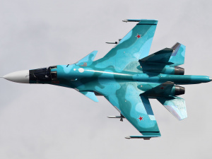 В Росії згорів ще один бомбардувальник Су-34