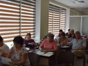 В Мариуполе переселенцы из Широкино обучаются написанию заявок на гранты (ФОТО)