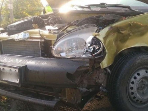 В Мариуполе девушка-водитель третий раз попала в аварию
