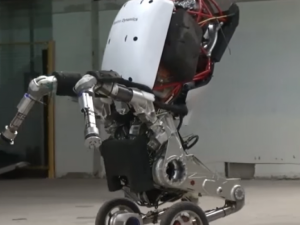 Американская компания презентовала робота на колесах