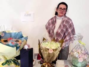 Зефірна флористика з Маріуполя взяла участь у фестивалі релокованих бізнесів у Дніпрі