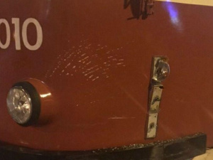 В Мариуполе столкнулись трамвай и два автомобиля (ФОТО)