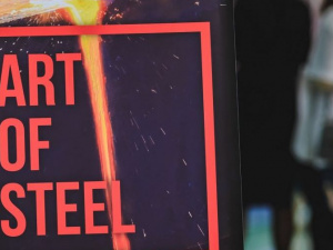 Впервые в Мариуполе выставка видеоинсталляций Art of steel (ФОТО)