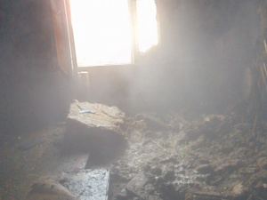 Донецкая область: на пожаре погиб мужчина (ФОТО)