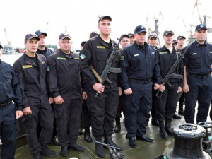 В День освобождения Мариуполя морские пограничники приняли присягу (ФОТО+ВИДЕО)