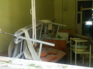 Появилось видео с места обстрела 42 зданий в секторе «Мариуполь» из РЗСО 