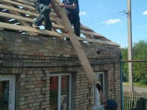 С начала ООС спасатели восстановили 335 домов в Донбассе (ФОТО+ВИДЕО)