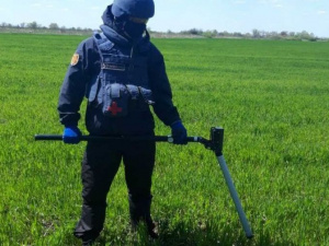 На Донетчине саперы ликвидируют склад взрывоопасных снарядов времен Второй мировой войны