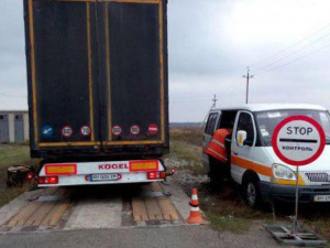На Донетчине оштрафовали 20 водителей большегрузов (ФОТОФАКТ)