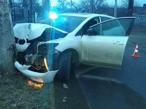 В Мариуполе водитель иномарки сбил человека (ФОТО)