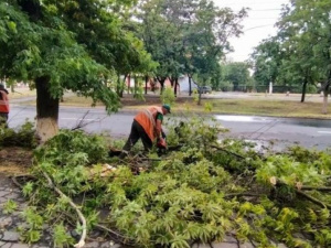 Последствия ливня в Мариуполе ликвидировали 78 человек и 12 единиц техники
