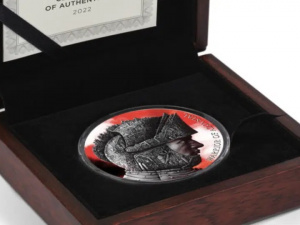 Тихоокеанська держава випустила пам'ятну монету «Воїн Азовсталі»