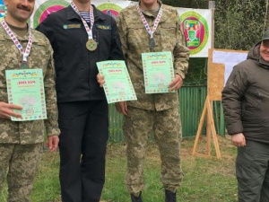 Мариуполец занял первое место на соревнованиях пограничников